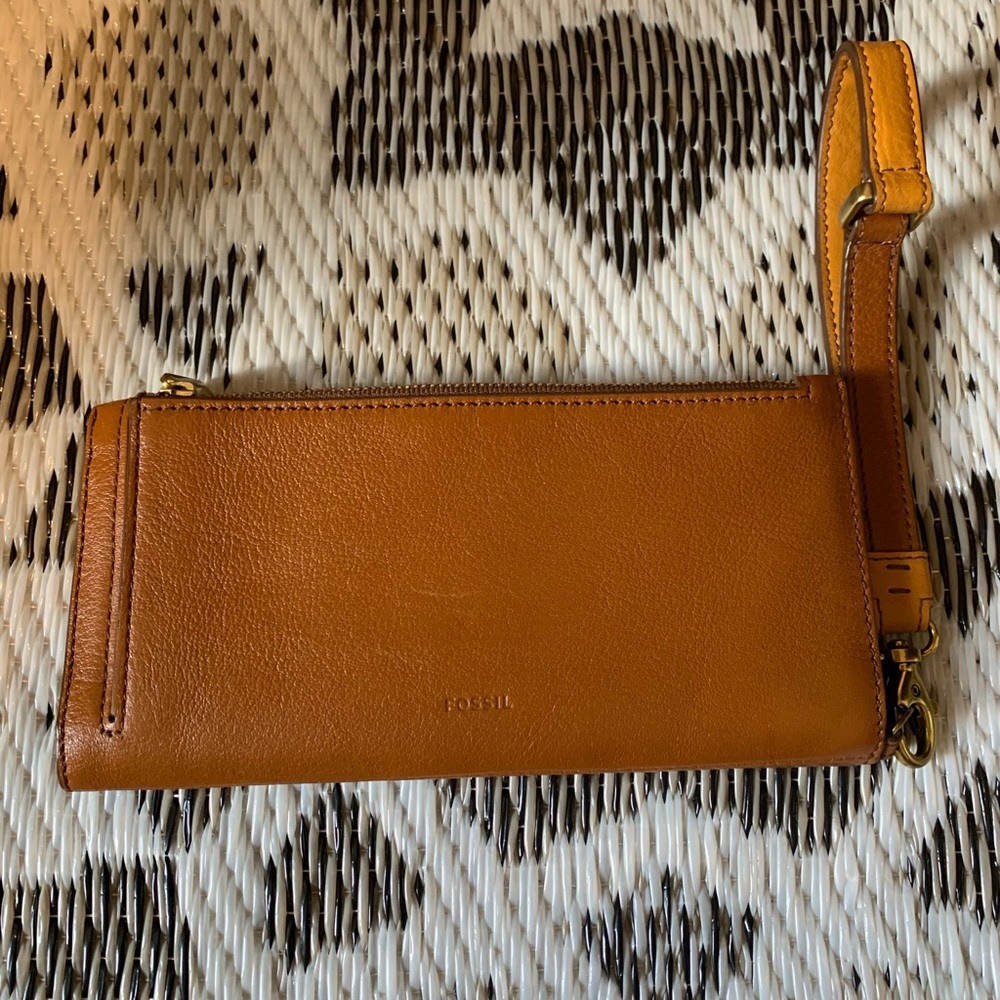 Fossil Caramel Leather Accessory - Picture 2 of 10